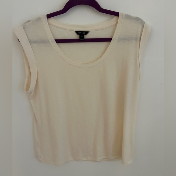 RW top in ecru - Picture 1 of 2
